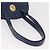 Borsa a tracolla Christian Dior in pelle blu e oro Auth bs35948 D'oro - vista 7