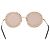 Gafas de sol GUCCI metal Marrón Auth 189575M Castaño - vista 3