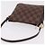 LOUIS VUITTON Damier Ebene Trousse Make Up Pouch N51982 LV Auth ka5085 - vista 6