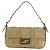 FENDI Zucca Canvas Mamma Baguette Schultertasche aus Leder Gold Auth 189267SAM - Ansicht 13