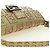 FENDI Zucca Canvas Mamma Baguette Schultertasche aus Leder Gold Auth 189267SAM - Ansicht 14