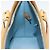 LOUIS VUITTON Borsa Monogram Vernis Houston Baby Blue M91005 LV Auth 189650 Blu chiaro - vista 19