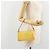 LOUIS VUITTON Monogram Vernis Lexington Pouch Lime Yellow M91058 LV Auth 189688 Dourado - vista 21