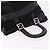 Borsa FENDI in pelle Harako nera argento Auth 186561A Nero - vista 6
