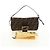 FENDI Zucca Canvas Mamma Baguette Borsa a Spalla Nero Marrone Auth 189121SV - Ansicht 12