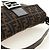 FENDI Zucca Canvas Mamma Baguette Borsa a Spalla Nero Marrone Auth 189121SV - vista 6