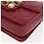 CHANEL Borsa a Spalla Matelassé in Pelle di Agnello Rossa con Catena e CC Oro Autentica 190119SAM Rosso D'oro - vista 17
