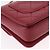 CHANEL Borsa a Spalla Matelassé in Pelle di Agnello Rossa con Catena e CC Oro Autentica 190119SAM Rosso D'oro - vista 18
