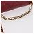 CHANEL Borsa a Spalla Matelassé in Pelle di Agnello Rossa con Catena e CC Oro Autentica 190119SAM Rosso D'oro - vista 7