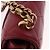 CHANEL Borsa a Spalla Matelassé in Pelle di Agnello Rossa con Catena e CC Oro Autentica 190119SAM Rosso D'oro - vista 9