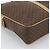 Céline Borsa Business CELINE Macadam Canvas PVC Pelle Marrone Oro Auth 190276 D'oro - vista 16