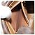 Céline Borsa a tracolla CELINE Macadam Canvas PVC Pelle Marrone Oro Auth ep14938 D'oro - vista 22