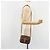 Céline Borsa a tracolla CELINE Macadam Canvas PVC Pelle Marrone Oro Auth ep14938 D'oro - vista 24