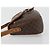 Céline Borsa a tracolla CELINE Macadam Canvas PVC Pelle Marrone Oro Auth ep14938 D'oro - vista 4