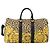 Borsa Boston Gianni Versace in PVC e tela 2way Giallo Oro Autentica 187294 - vista 13