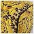 Borsa Boston Gianni Versace in PVC e tela 2way Giallo Oro Autentica 187294 - vista 17