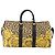 Borsa Boston Gianni Versace in PVC e tela 2way Giallo Oro Autentica 187294 - vista 2