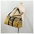 Borsa Boston Gianni Versace in PVC e tela 2way Giallo Oro Autentica 187294 - vista 25