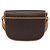 Céline Borsa a tracolla CELINE Macadam Canvas PVC Pelle Marrone Oro Auth ka5079 D'oro - vista 2