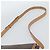 Céline Borsa a tracolla CELINE Macadam Canvas PVC Pelle Marrone Oro Auth ka5079 D'oro - vista 8