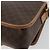 Céline Borsa a tracolla circolare CELINE Macadam Canvas PVC Pelle Marrone Oro Auth 189595 D'oro - vista 15