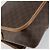 Céline Borsa a tracolla circolare CELINE Macadam Canvas PVC Pelle Marrone Oro Auth 189595 D'oro - vista 16