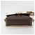 Céline Borsa a tracolla circolare CELINE Macadam Canvas PVC Pelle Marrone Oro Auth 189595 D'oro - vista 5