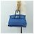 Hermès Borsa HERMES Birkin 35 in pelle blu oro autentica 188015SM D'oro - vista 31