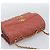 CHANEL Matelasse Chain Shoulder Bag Lamb Skin Pink Gold CC Auth 190185SAM Rosa D'oro - vista 6
