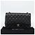 CHANEL Matelasse 30 Chain Shoulder Bag Lamb Skin Gold Black CC Auth 190118SAM Nero D'oro - vista 12