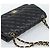 CHANEL Matelasse 30 Chain Shoulder Bag Lamb Skin Gold Black CC Auth 190118SAM Nero D'oro - vista 6