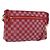 LOUIS VUITTON Damier Color Module Clutch Bag Carmine N41306 LV Auth 188805