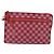 LOUIS VUITTON Damier Color Module Clutch Bag Carmine N41306 LV Auth 188805 - vista 13