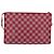 LOUIS VUITTON Damier Color Module Clutch Bag Carmine N41306 LV Auth 188805 - vista 2