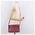LOUIS VUITTON Damier Color Module Clutch Bag Carmine N41306 LV Auth 188805 - vista 26