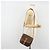 Céline Borsa a tracolla CELINE Macadam Canvas PVC Pelle Marrone Oro Auth ka4976 D'oro - vista 24