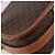 Céline Borsa a tracolla CELINE Macadam Canvas PVC Pelle Marrone Oro Auth ka4976 D'oro - vista 9