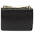 Borsa a Spalla con Catena PRADA in Pelle Saffiano Nera e Oro Auth 189622A Nero D'oro - vista 2