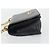Borsa a Spalla con Catena PRADA in Pelle Saffiano Nera e Oro Auth 189622A Nero D'oro - vista 5