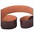 Autre Marque Gürtel Andrea Barnett Brown Genuine Teju Lizard Leather Braun - Ansicht 4