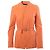 Fendi 365 Safari-Jacke aus orangefarbenem Leinen mit Gürtel
