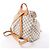 Zaino Louis Vuitton Sperone Damier Azur Beige N41578 - vista 4