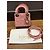 Dior Micro Borsa Lady Dior in Vernice Rosa - vista 6