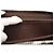 Prada Vitello Daino Leather Triangle Logo Long Wallet Brown - view 14