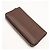 Prada Vitello Daino Leather Triangle Logo Long Wallet Brown - view 2