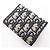 Christian Dior Oblique Jacquard 30 Montaigne Compact Wallet Braun Marineblau - Ansicht 2