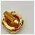 Timeless Orecchini a clip rotondi Chanel Coco Mark in Oro D'oro - vista 3