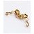 Timeless Orecchini a clip rotondi Chanel Coco Mark in Oro D'oro - vista 7