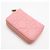 Christian Dior Cannage Lammfell-Münzbeutel Pink - Ansicht 2