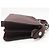 Borsa in pelle Fendi Peekaboo I.U. Small Bordò - vista 9
